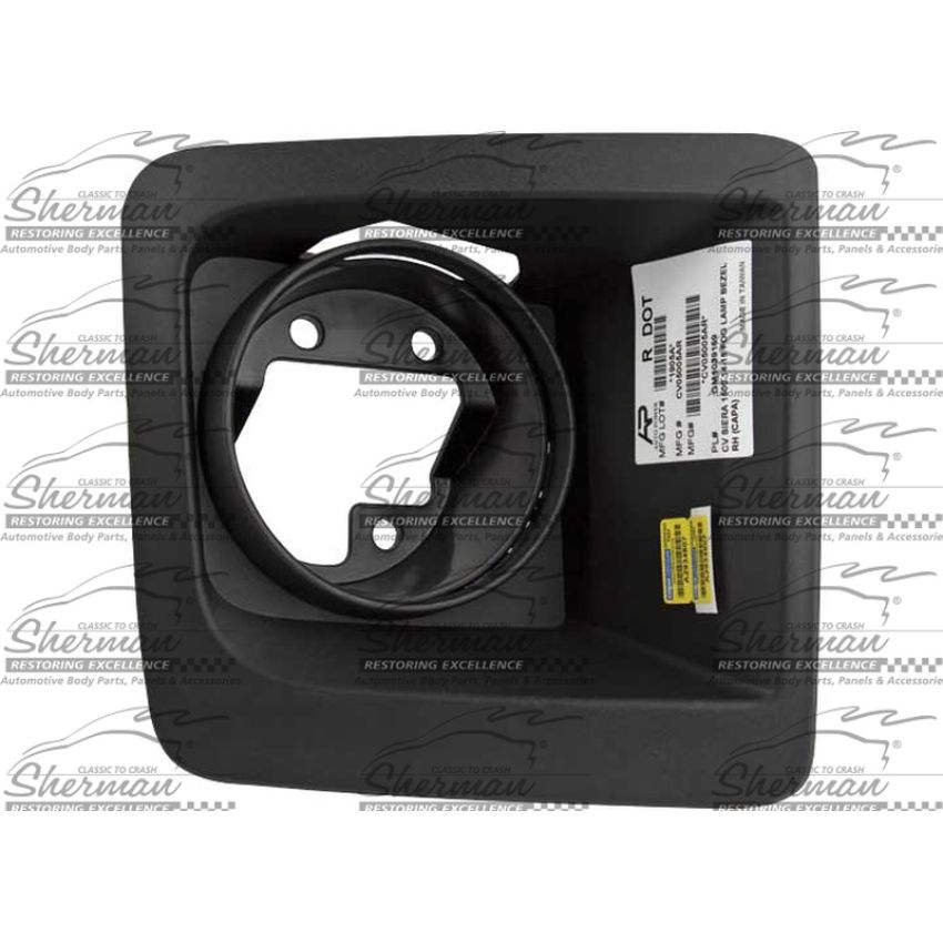 CAPA RH FRT BUMPER INSERT FOG LAMP BEZEL GMC SIERRA 1500 14-15