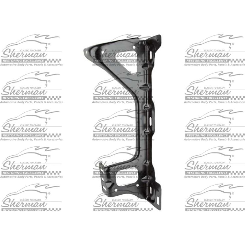 LH RADIATOR SUPPORT CHEVROLET SILVERADO 1500 HYBRID 09-13; 1500 07-13; 2500/3500 HD 07-14