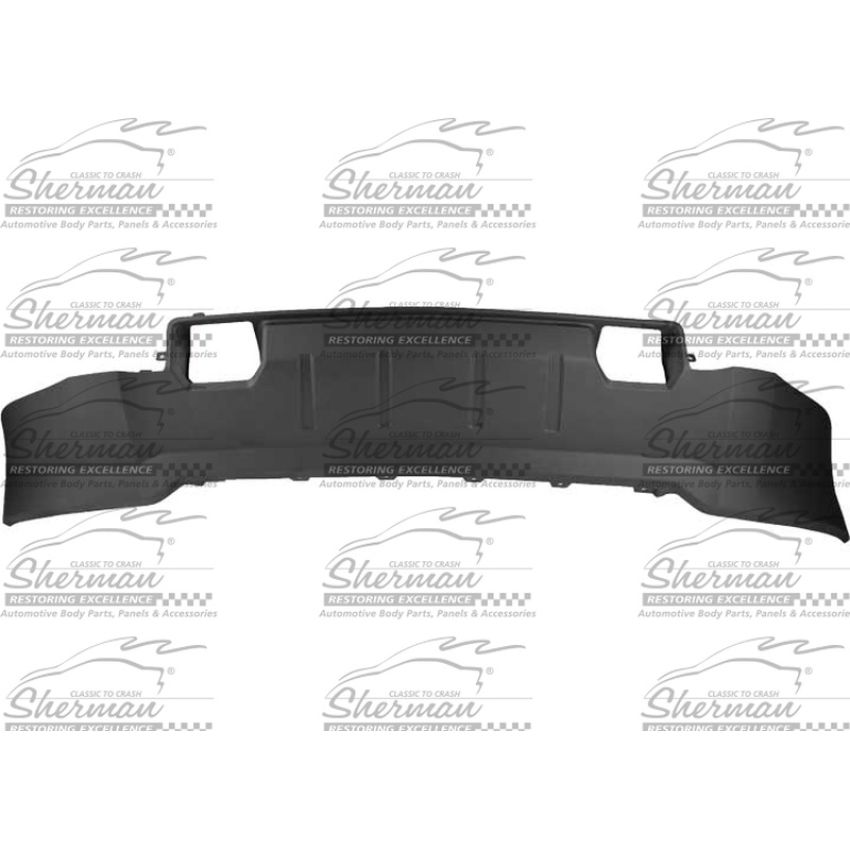 FRONT BUMPER DEFLECTOR W/CHROME BUMPER;W/O SKID PLATE;TEXTURED CHEVROLET SILVERADO 2500 HD 15-19