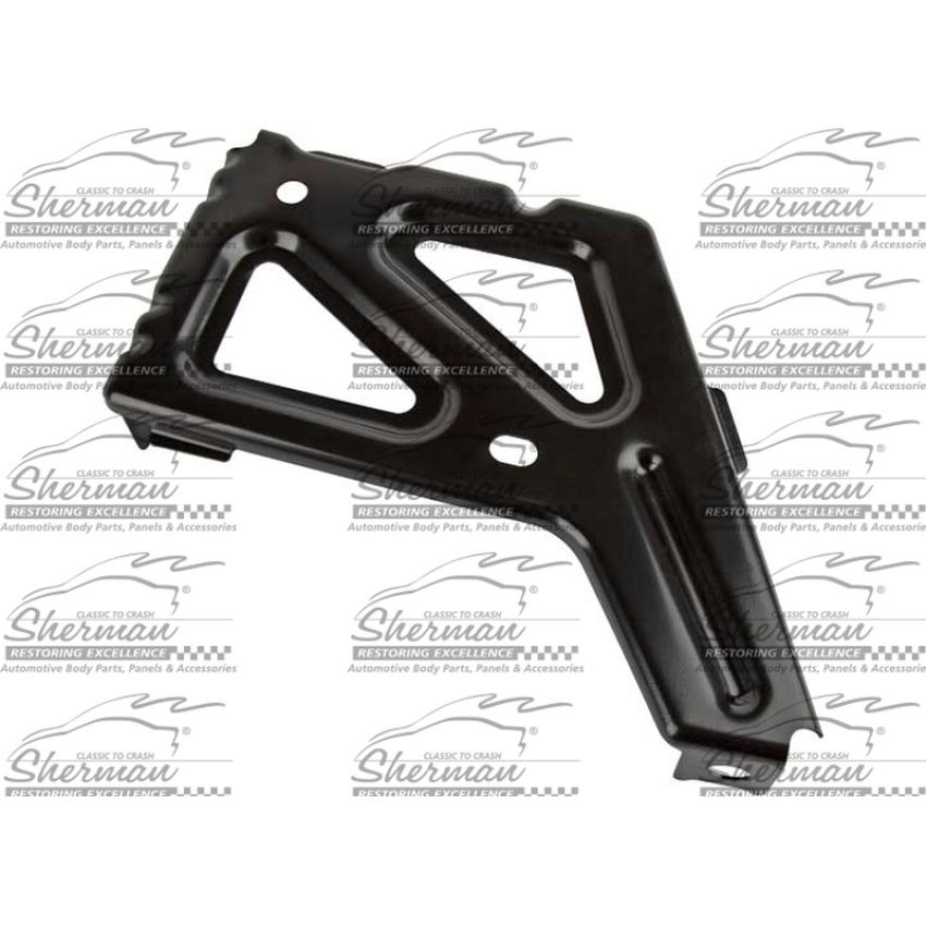 LH REAR BUMPER IMPACT BAR BRACKET; W/O CORNER STEP SILVERADO 1500 14-18; 1500 LD 19-19