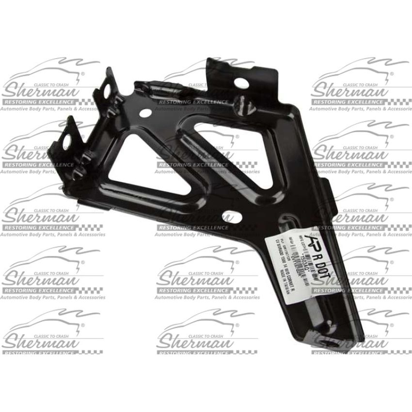 RH REAR BUMPER IMPACT BAR BRACKET; W/O CORNER STEP SILVERADO 1500 14-18; 1500 LD 19-19