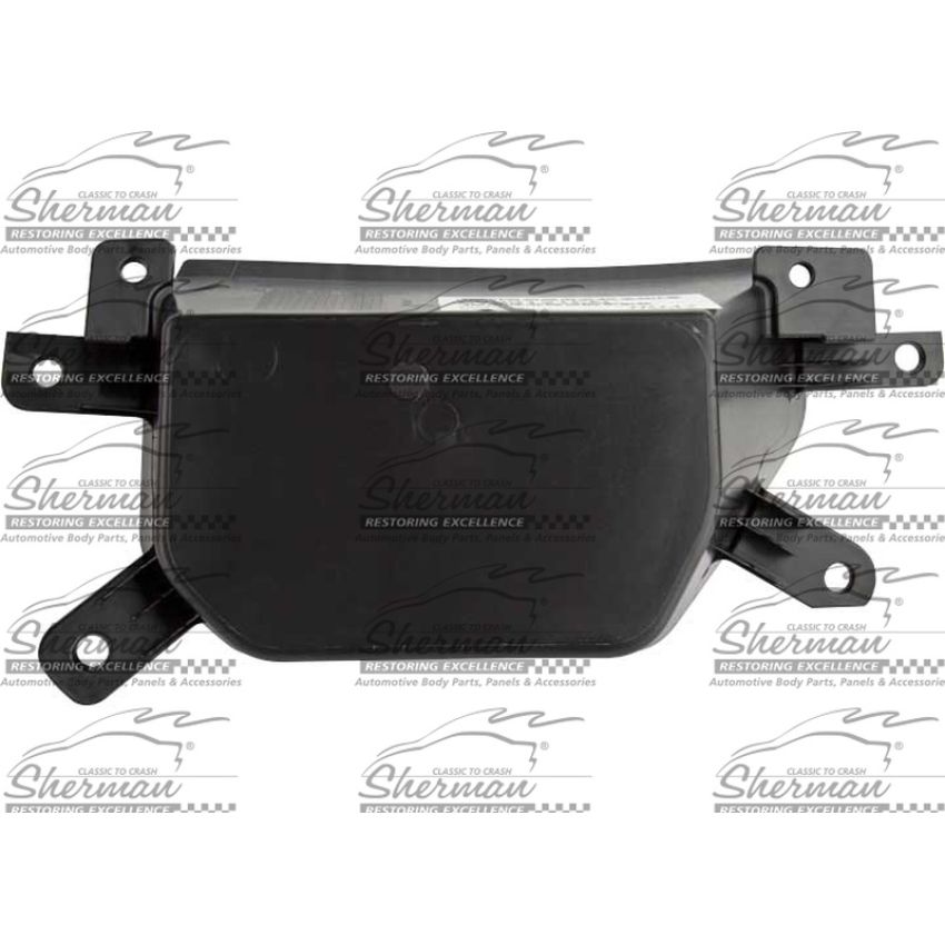 LH FRONT BUMPER INSERT; TOW HOOK OPENING COVER; W/O TOW HOOK GMC SIERRA 1500 16-18