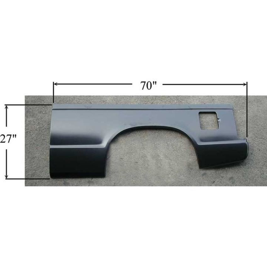LH QUARTER PANEL SKIN W/ GAS HOLE 2 DOOR BLAZER/JIMMY 83-94