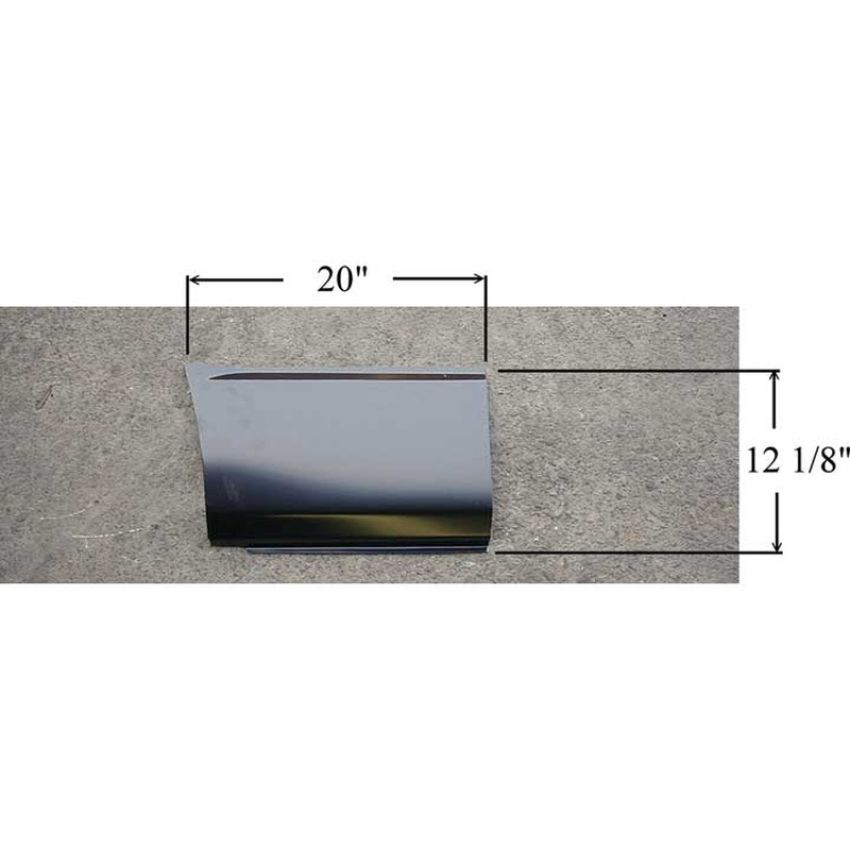 LH QUARTER PANEL LOWER FT SEC 6FT BOX (20x12.5) S10/S15/SONOMA P/U 82-93