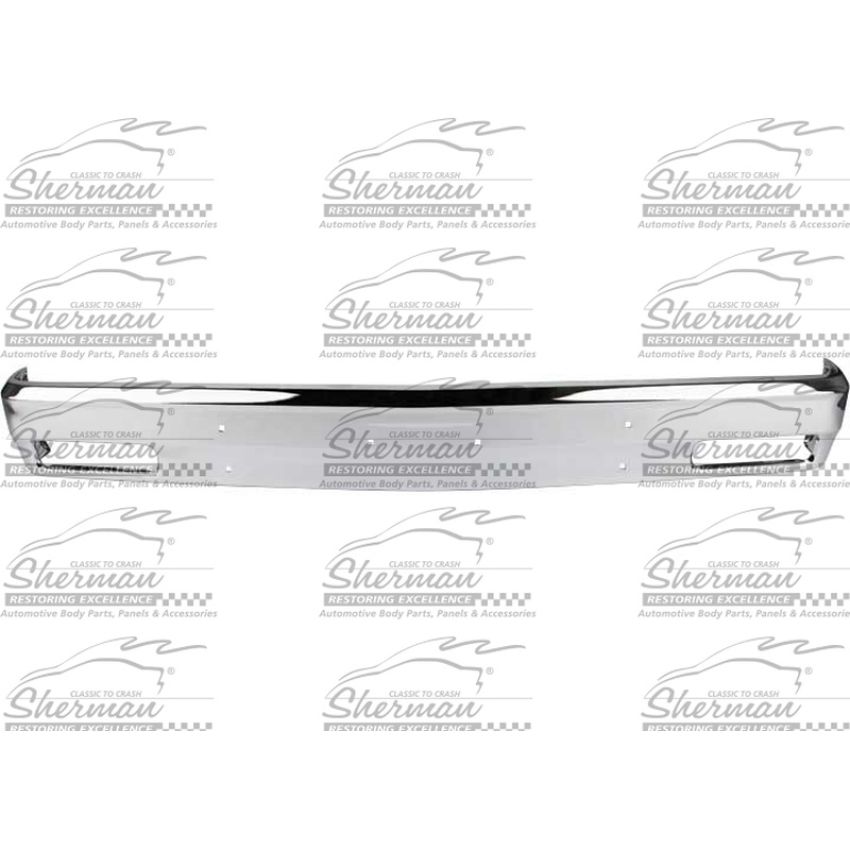 FRONT BUMPER CHR W/O STRIP HOLES S10/S15/SONOMA P/U 82-93; BLAZER/JIMMY/BRAVAD A 83-94 - TAI CHR