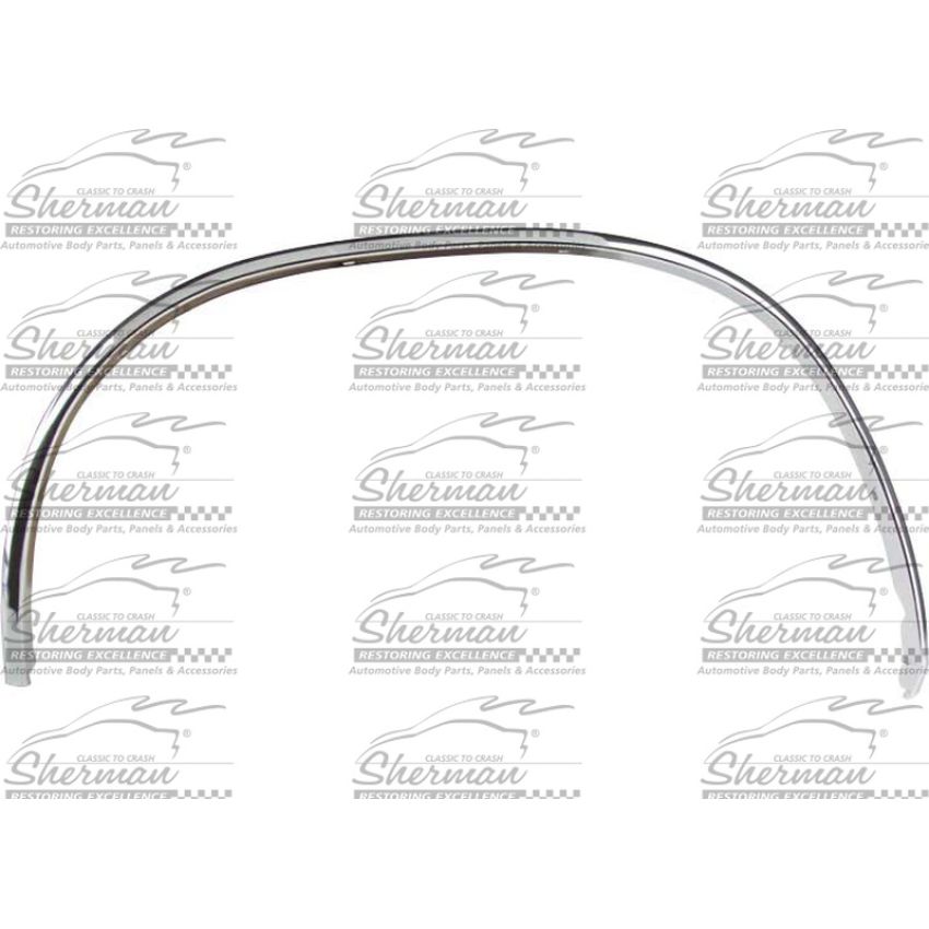 LH FRONT WHEEL OPNG MLDG CHR S10/S15/SONOMA P/U 82-93; BLAZER/JIMMY/BRAVADA 83 -94