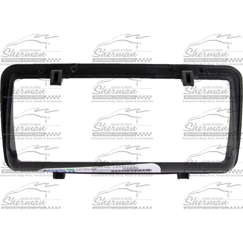 RR GATE HANDLE BEZEL TEXTURED BLK SONOMA PU 94-04;S-10 94-04