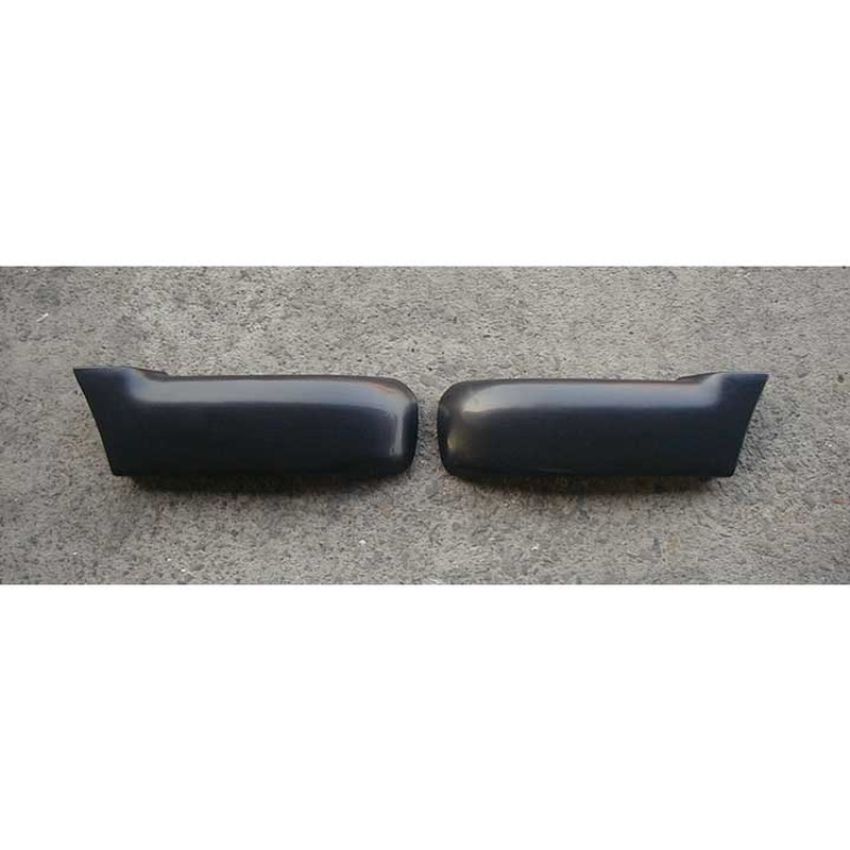 LH FRONT BUMPER EXT MAT BLK W/O SIDE MLDG S10 P/U/SONOMA 94-97; BLAZER 95-97