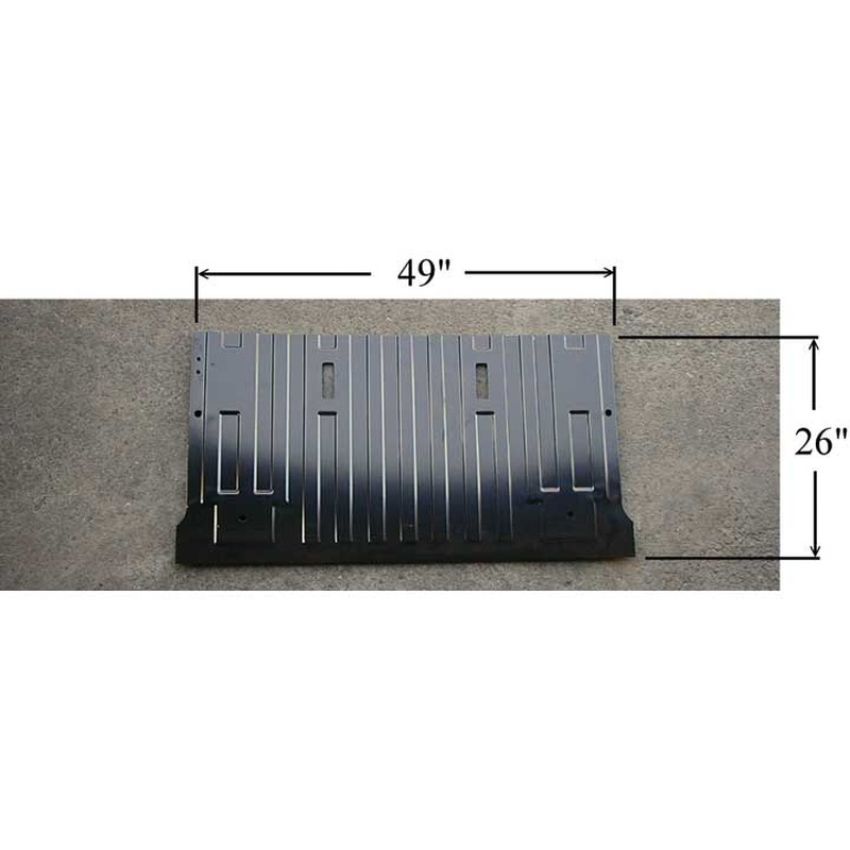 FRONT BED FLOOR PANEL FULL WIDTH 49 IN.W X 25 IN.D BLAZER/JIMMY 73-91