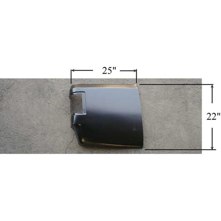 LH RR CORNER PANEL LOWER CHEVY/ P/U 73-87; BLAZER/JIMMY/SUBURBAN 73-91