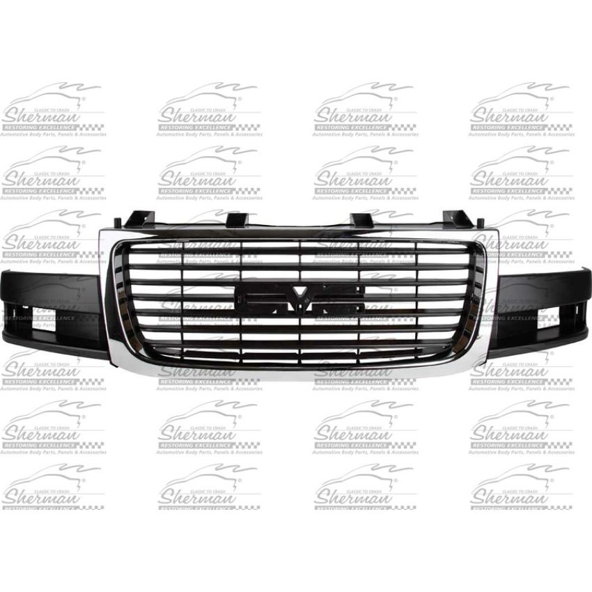 GRILLE CHR/BLK W/ COMPOSITE HEADLAMP SAVANA 2500/3500 03-C