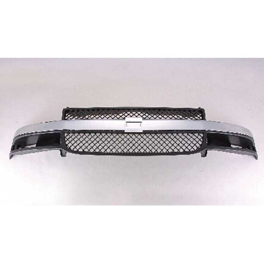 GRILLE CHR/DK GRY W/ COMPOSITE HEADLAMP EXPRESS/SAVANA 2500/3500 03-C