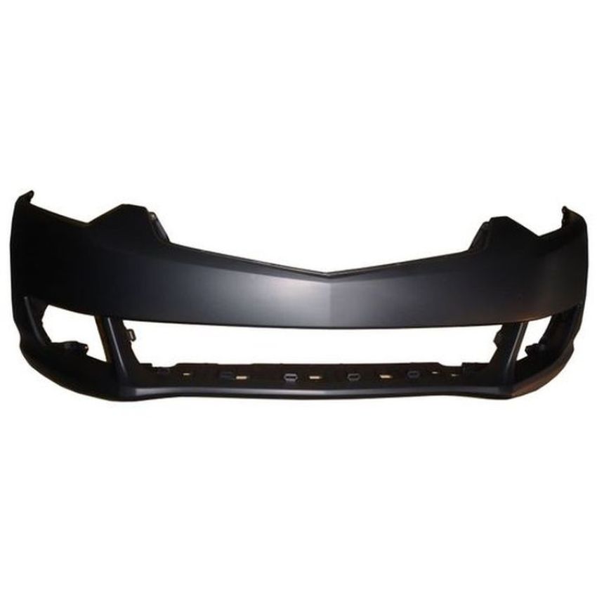 CAPA FRT BUMPER COVER; W/O H/LAMP WASHERS; W/O PARK SENSORS; PRIME ACURA TSX SDN 09-10