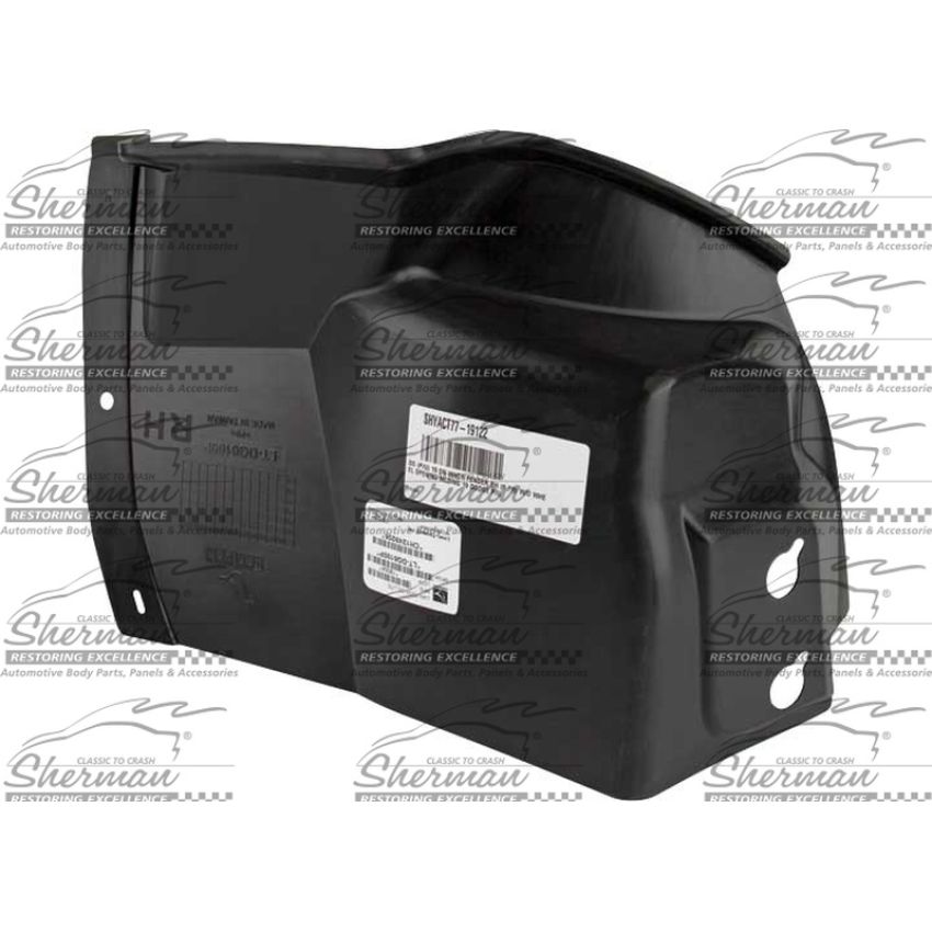 RH FRONT FENDER INNER PANEL W/O WHEEL OPENING MOULDING; RAM 1500 19-24
