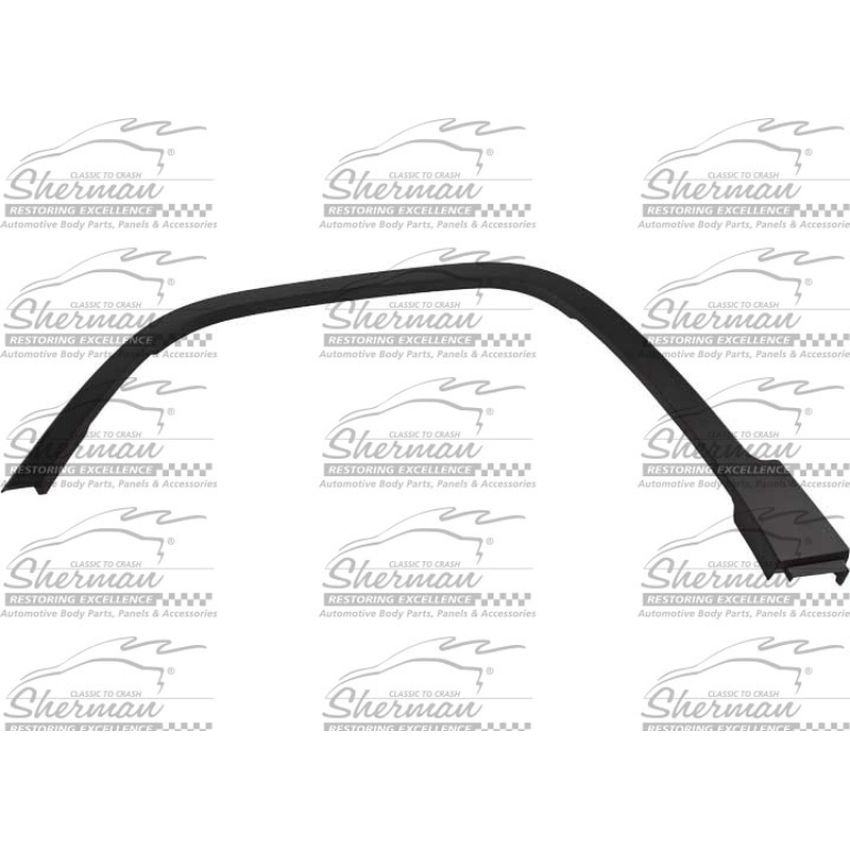 LH FRONT WHEEL OPENING MOLDING LATITUDE|LIMITED|NORTH|SPORT;W/O OFF ROAD PKG JEEP CHEROKEE 14-18