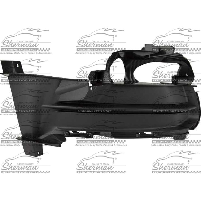RH FRONT BUMPER INSERT FOG LAMP OPENING COVER; W/O FOG LAMPS FORD MUSTANG 15-17