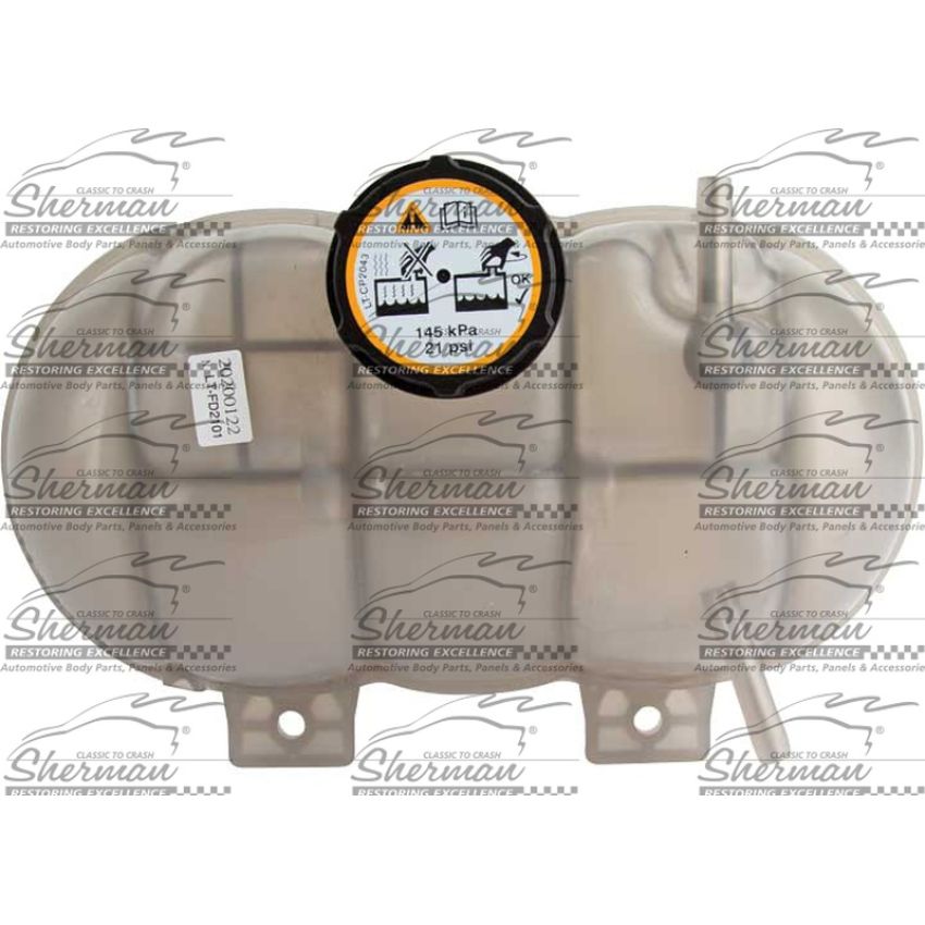 COOLANT RECOVERY TANK;RESERVOIR & CAP ASSY;FORD MUSTANG COUPE 15-21