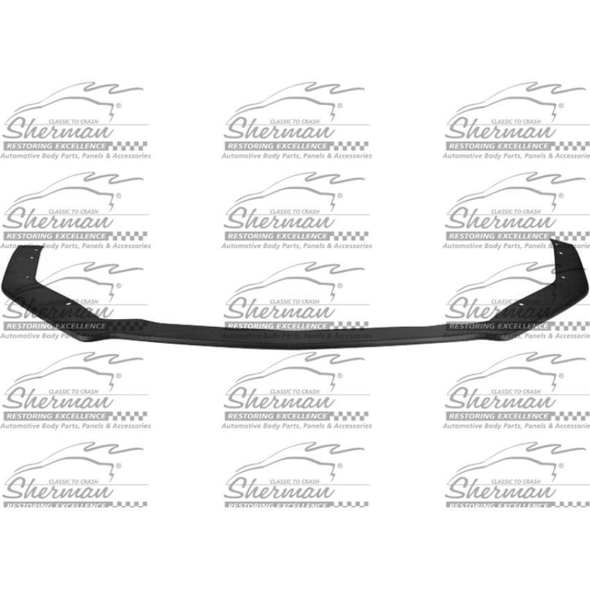 FRONT BUMPER SPOILER W/O PERFORMANCE; W/O SPORT; CARBON BLACK FORD MUSTANG 18-19