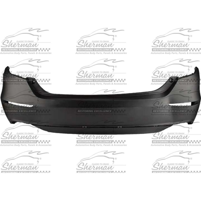 CAPA RR BUMPER COVER LX|SPORT; SDN; W/O PARK ASSIST; PRIME HONDA ACCORD 18-C