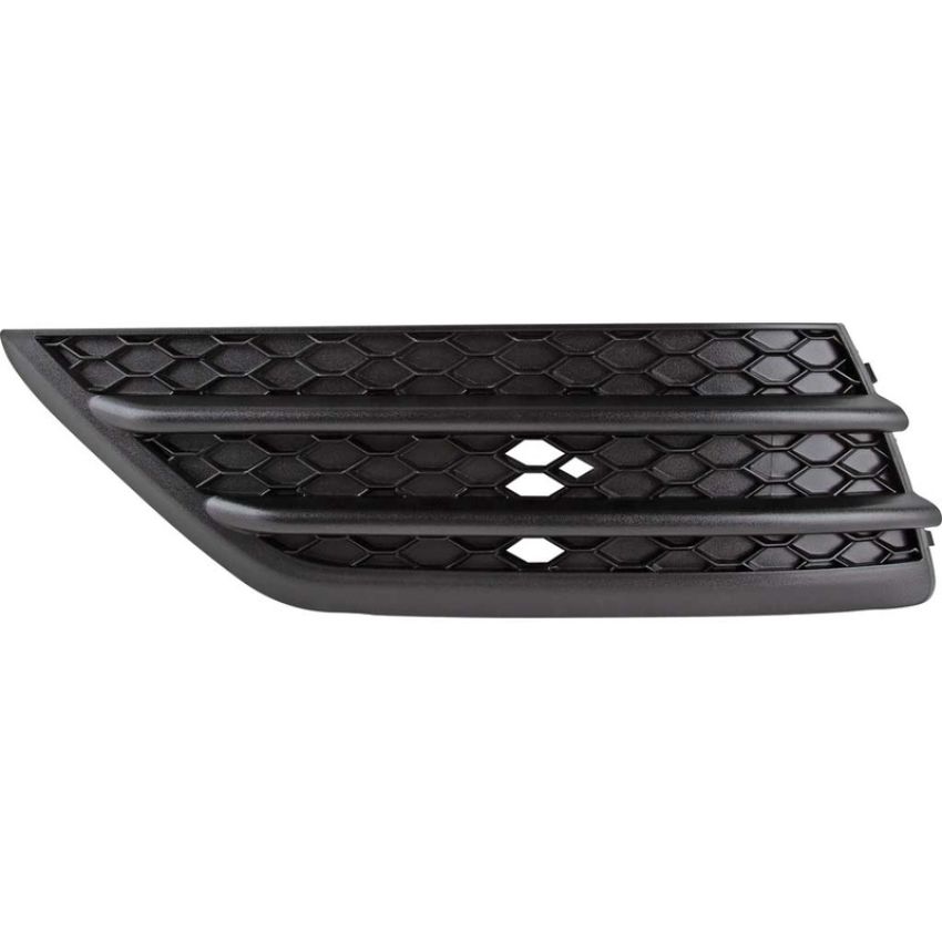 LH FRONT BUMPER INSERT W/O PARKING SENSORS; OUTER GRILLE HONDA PILOT 16-18
