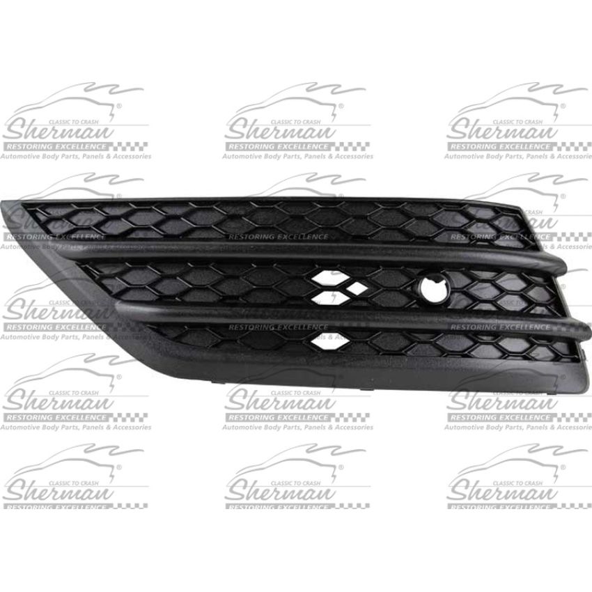 LH FRONT BUMPER INSERT W/PARKING SENSORS; OUTER GRILLE HONDA PILOT 16-18