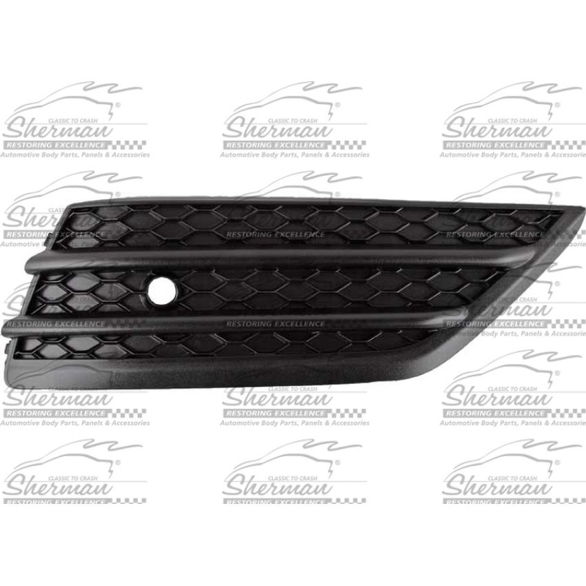 RH FRONT BUMPER INSERT W/PARKING SENSORS; OUTER GRILLE HONDA PILOT 16-18