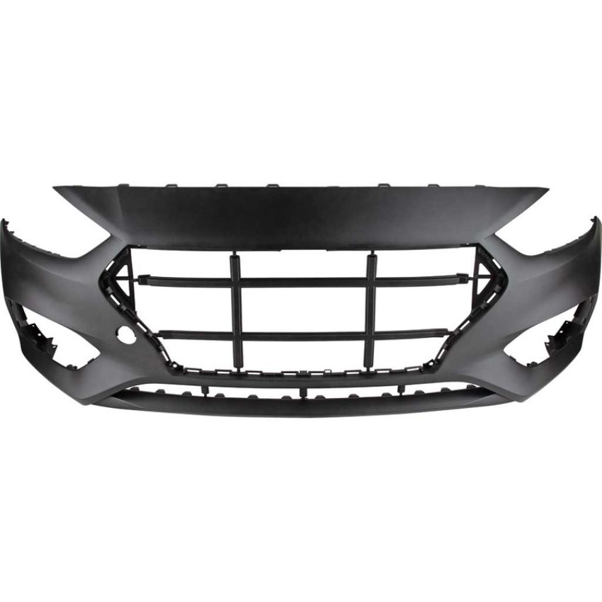 CAPA FRT BUMPER COVER SEDAN; PRIME HYUNDAI ACCENT 18-21