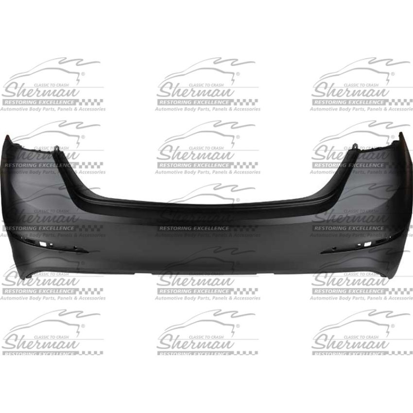 CAPA RR BUMPER COVER 17-18 HYUNDAI ELANTRA