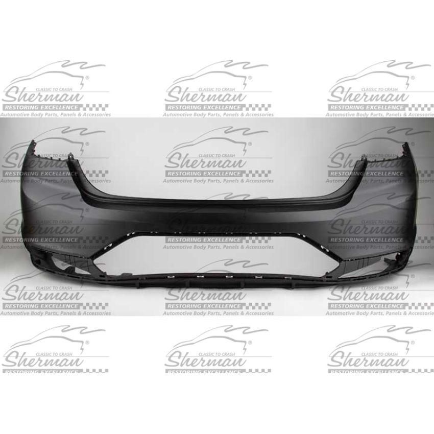 CAPA RR BUMPER COVER SEDAN; USA BUILT; W/O PARK SENSORS; PRIME HYUNDAI ELANTRA 19-20