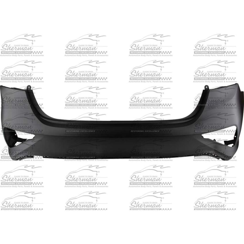 CAPA RR BUMPER COVER EX; SEDAN; W/O LAUNCH EDITION PKG; PRIME KIA FORTE 19-21