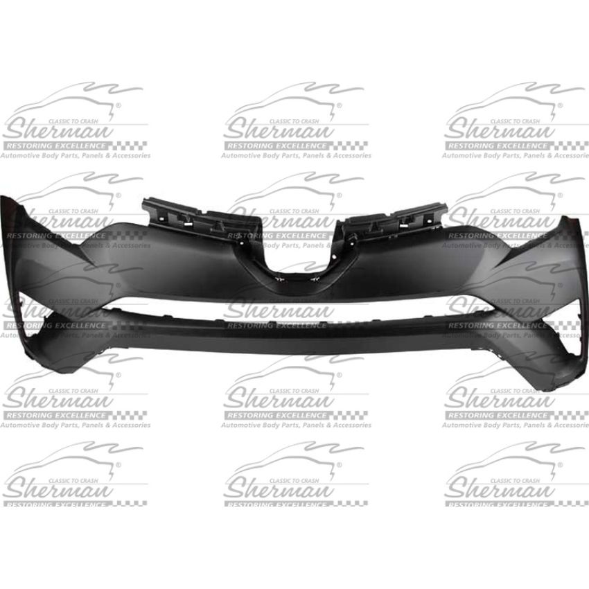 FRONT BUMPER COVER UPPER; NORTH AMERICA BLT;W/O PARK ASSIST;W/TAB HOLES;PRIME TOYOTA RAV4 16-18