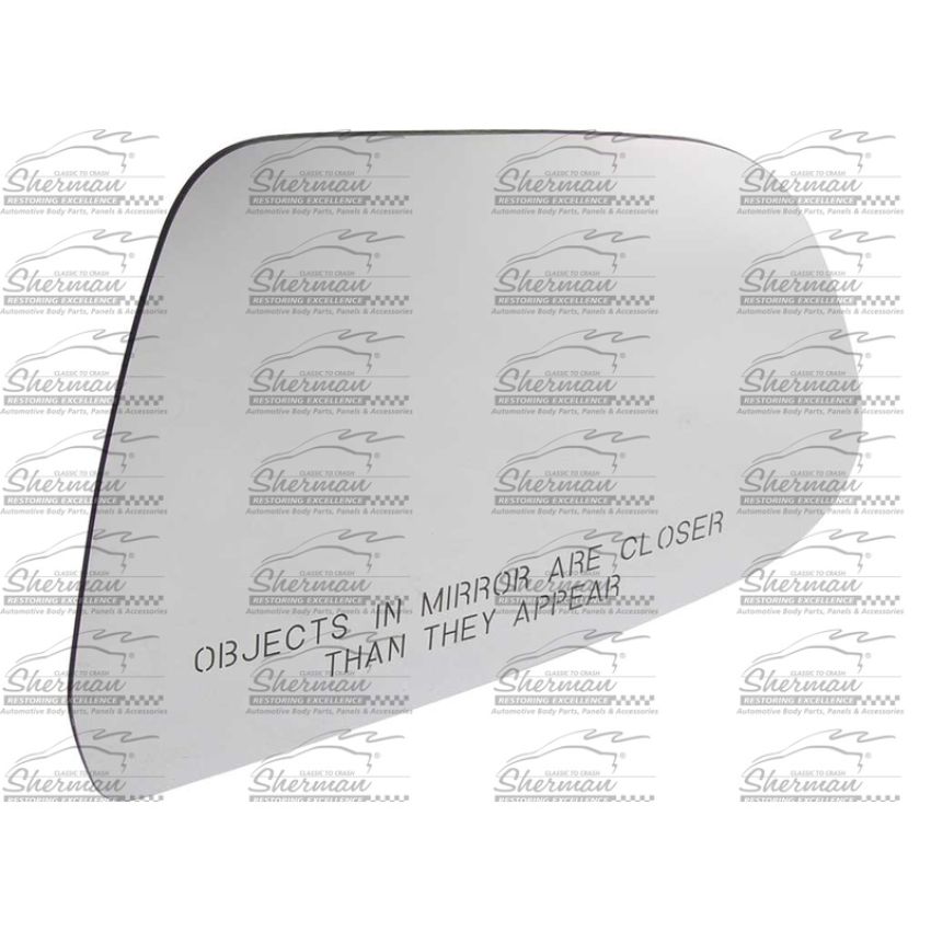 RT MIRROR GLASS OUTSIDE REAR VIEW TESLA 3 17-19