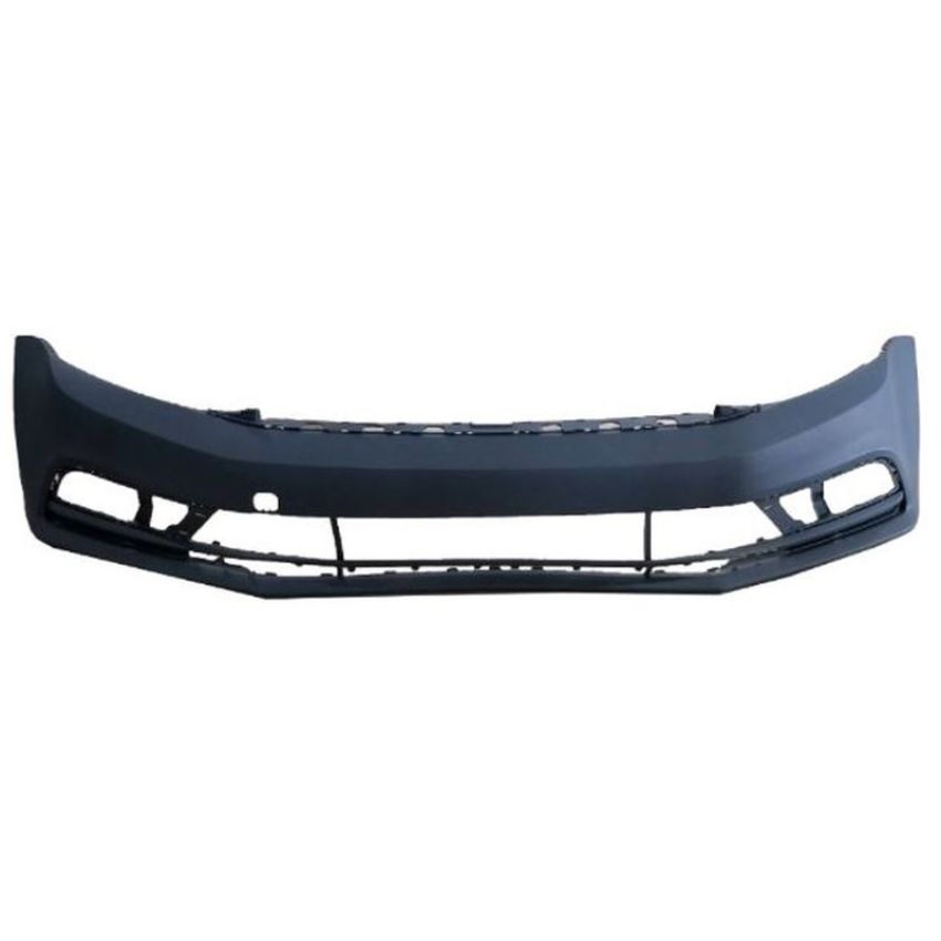 FRONT BUMPER COVER EXC GLI; W/O HEADLAMP WASHER; W/O PARKING ASSIST; PRIME VW JETTA 15-18