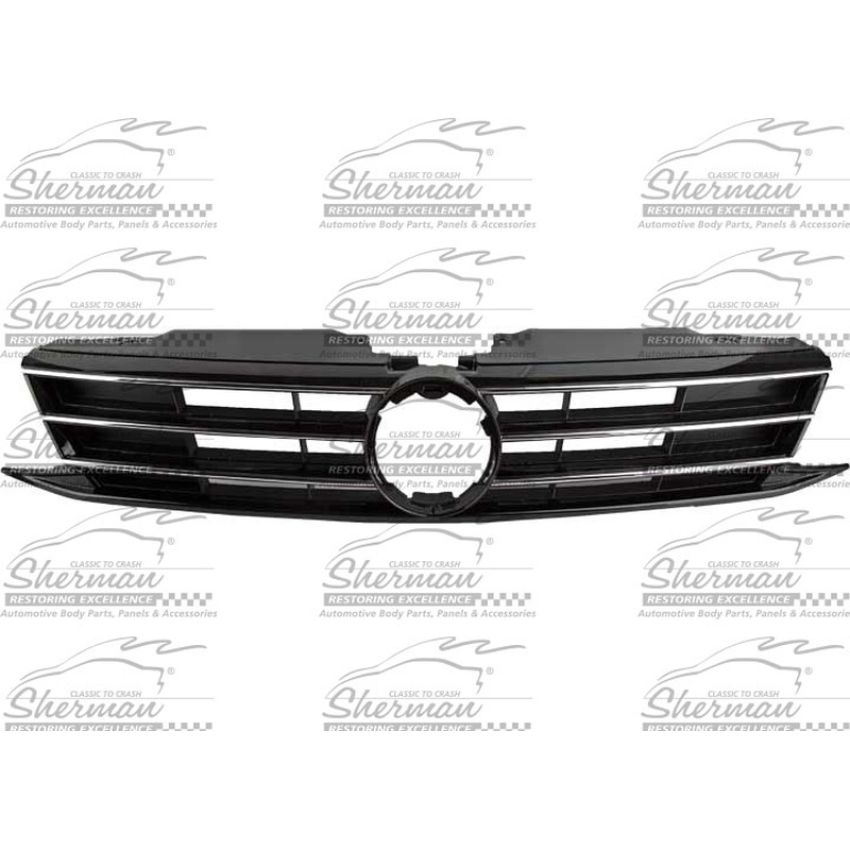 GRILLE ASSY PTM VOLKSWAGEN JETTA 15-16