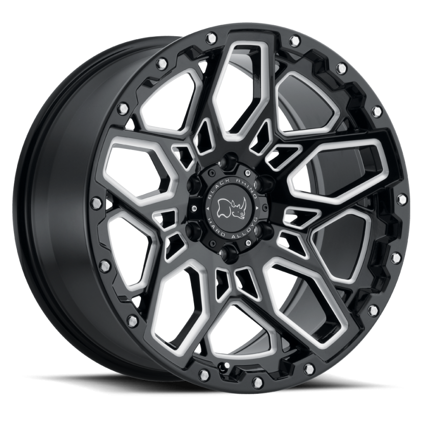 BR SHRA 20X9.5 5X150 +12 110 G-BLK MLD