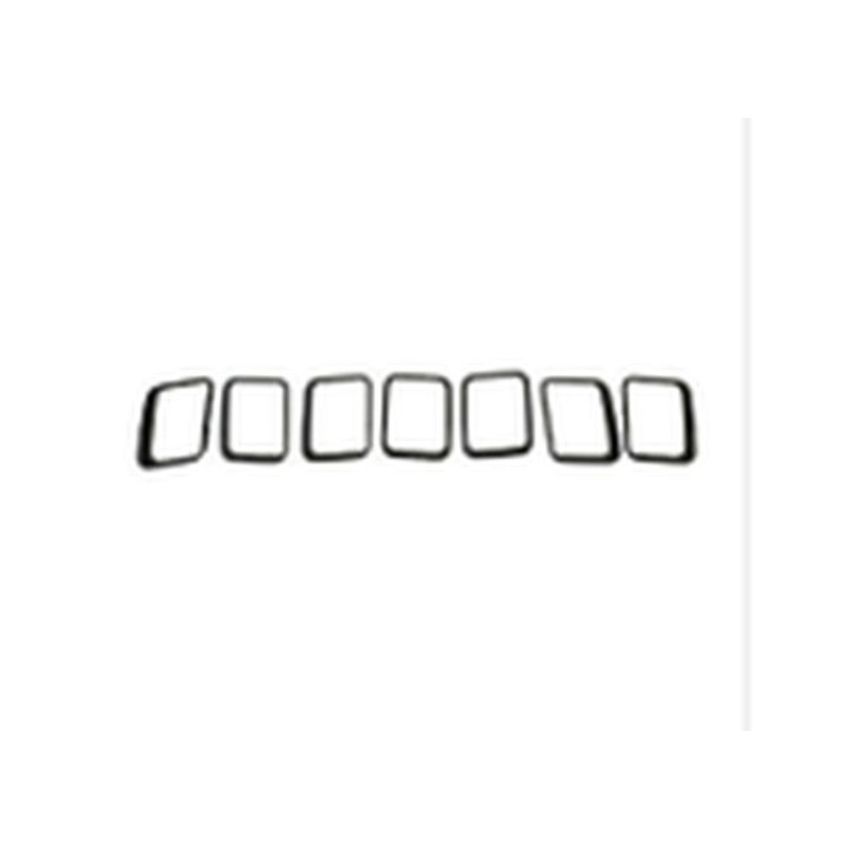 GRILLE MOLDING SET SRT-8; GRILLE TRIM RINGS; PTM JEEP GRAND CHEROKEE 17-20