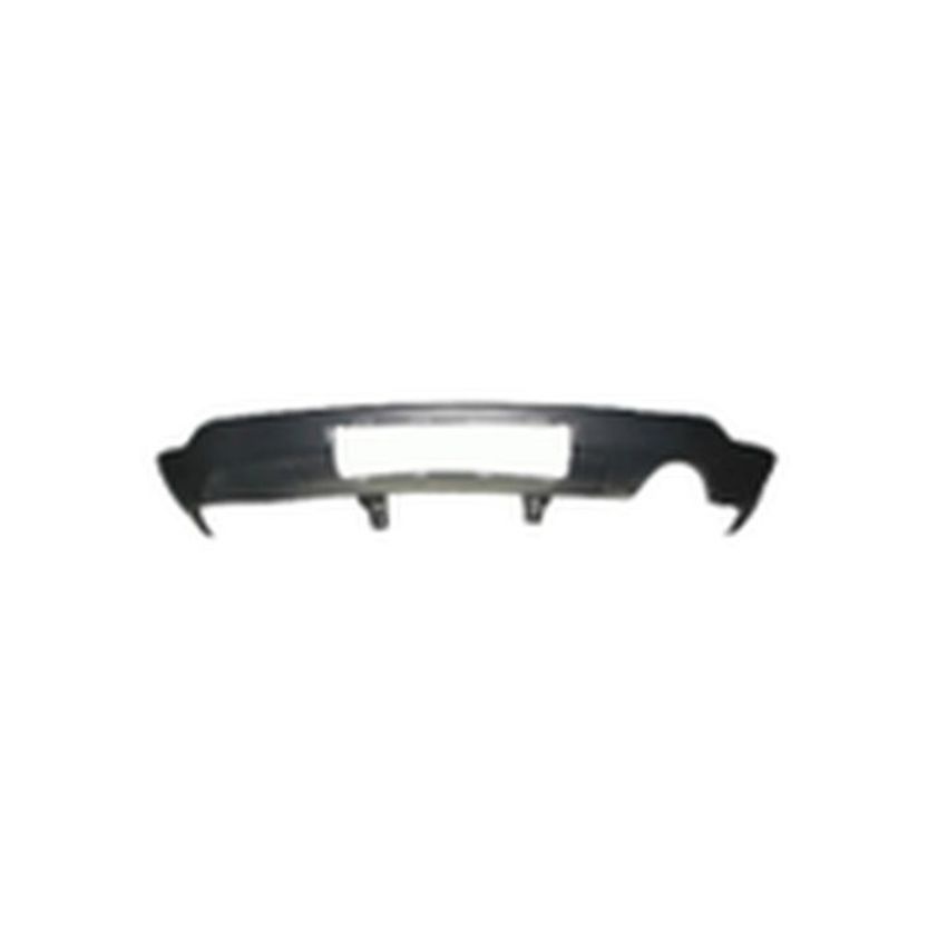 RR BUMPER VALANCE PANEL W/ SINGLE EXHAUST AND CENTER CUTOUT TEXTURED DARK GRAY GRAND CHEROKEE 11-C