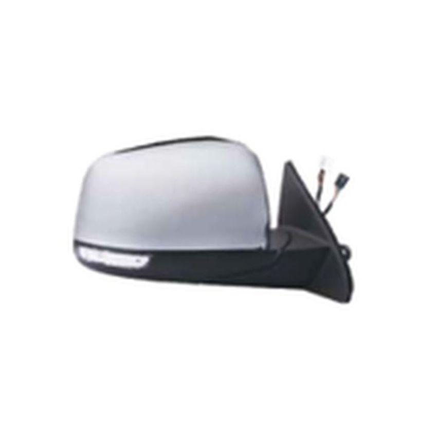 RH MIRROR OUTSIDE REAR VIEW; W/O BLIND SPOT DETECTION; CODE GUQ; JEEP GRAND CHEROKEE LIMITED 14-16