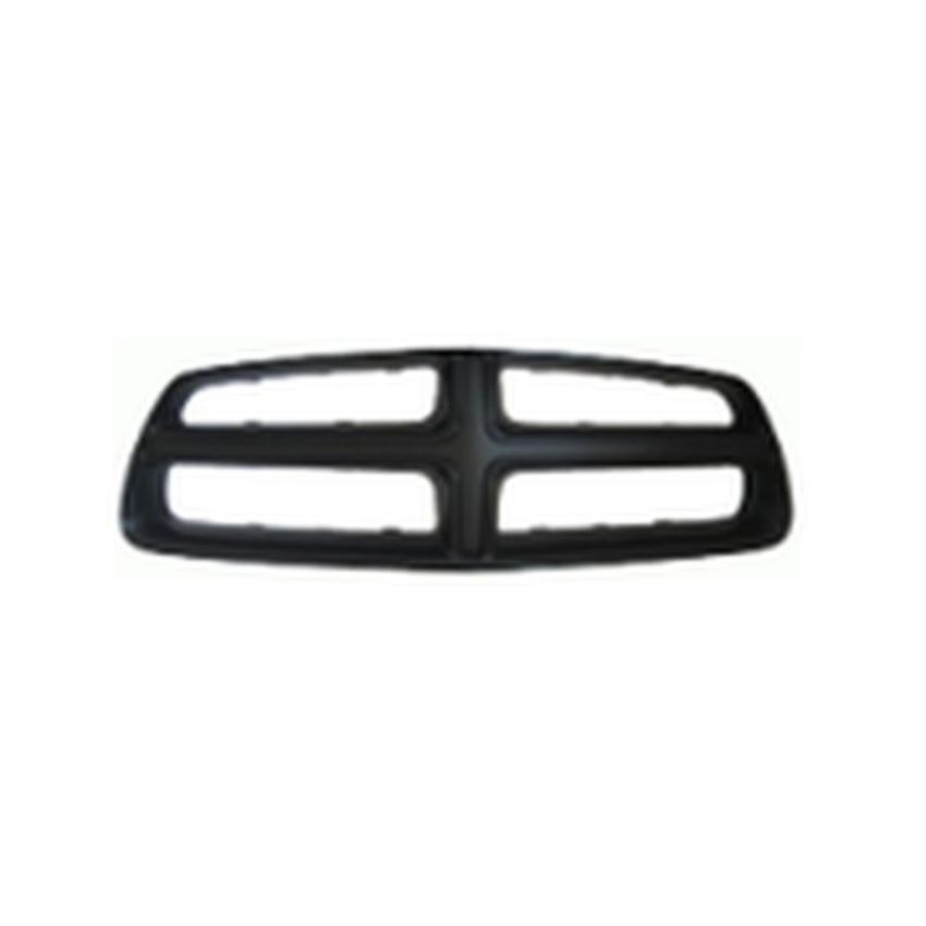 GRILLE MOLDING PRIMED-BLK W/ MAT BLACK MLDG (W/O CHROME) CHARGER 11-14