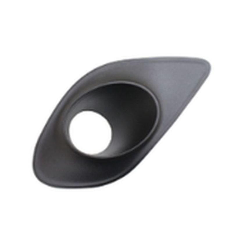 RH FRONT BUMPER INSERT W/HOOD SCOOP; FOG LAMP BEZEL; W/FOG LAMPS DODGE CHARGER 15-C