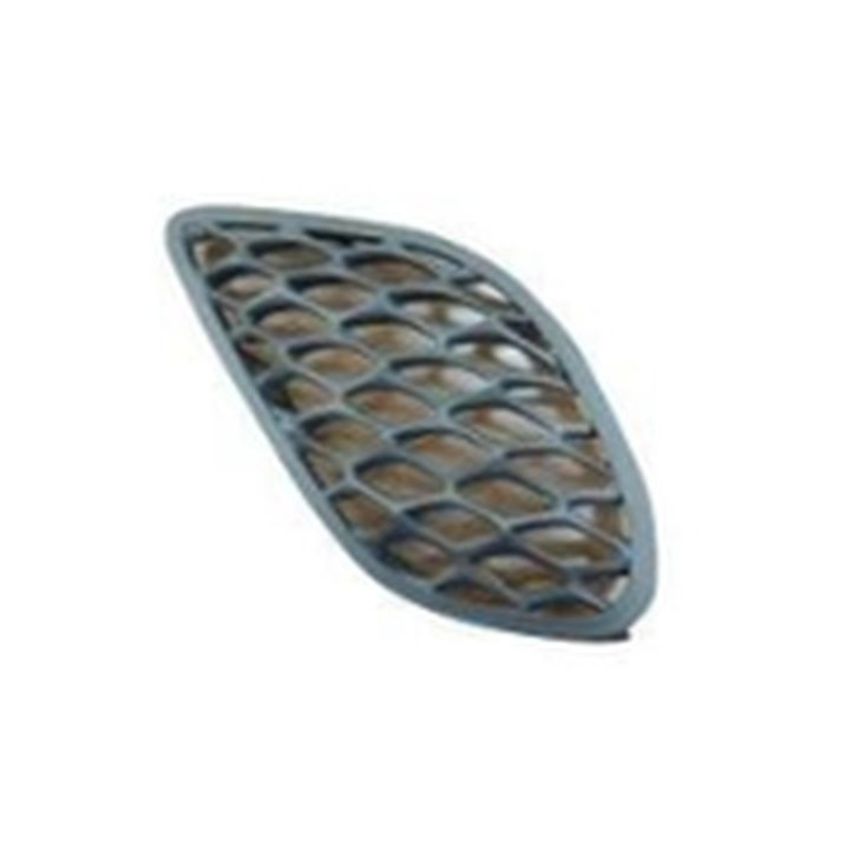 LH FRONT BUMPER INSERT W/HOOD SCOOP; FOG LAMP OPENING COVER; W/O FOG LAMPS DODGE CHARGER 15-18