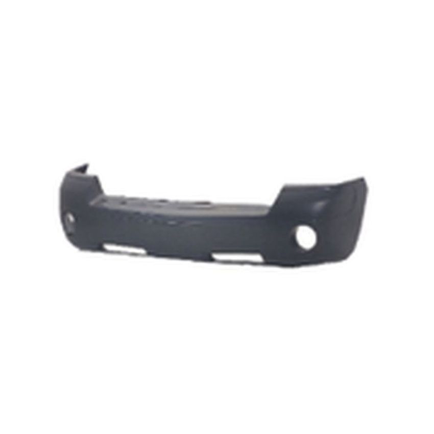 CAPA FRT BUMPER COVER W/O CHROME TRIM; PRIME DODGE DAKOTA 05-07
