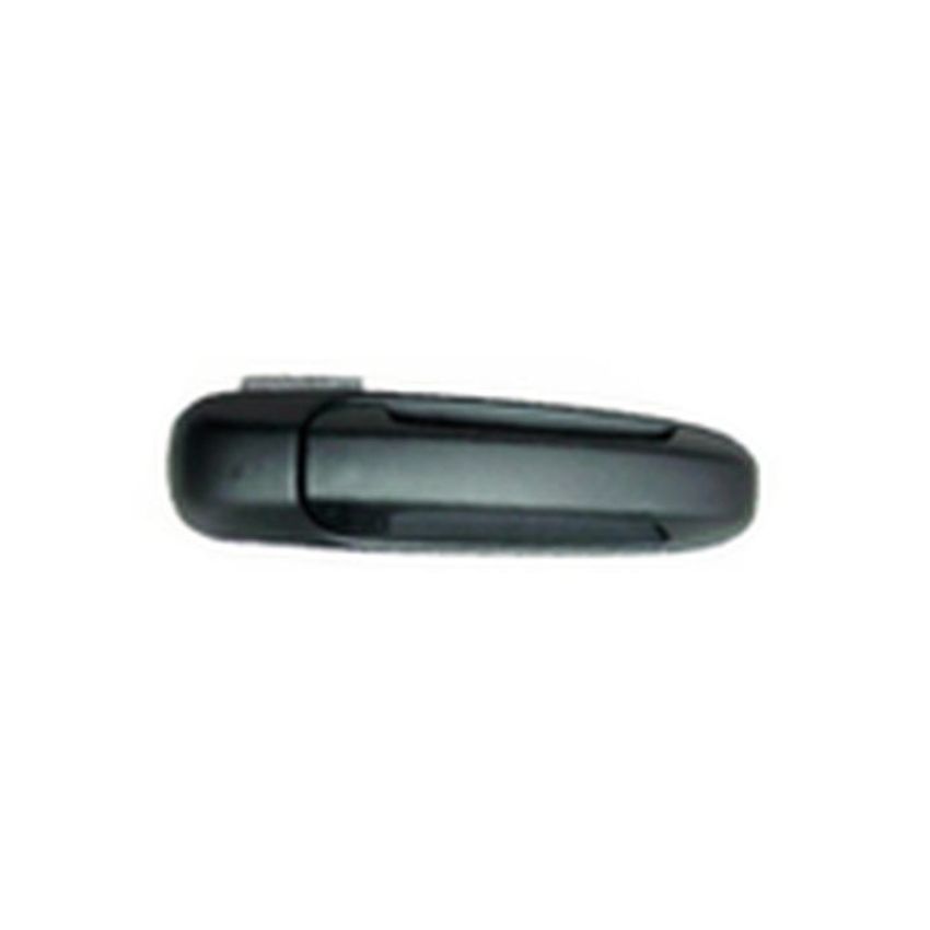 RH FRONT OUTER DOOR HANDLE TEXT BLK W/ KEY HOLE DODGE P/U 02-09; DAKOTA 05-10