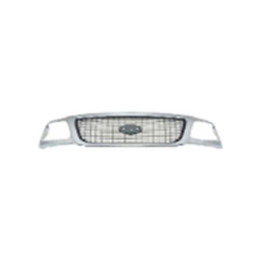 GRILLE ASSY; XLT; BRIGHT & CHARCOAL; EXPEDITION 99-99