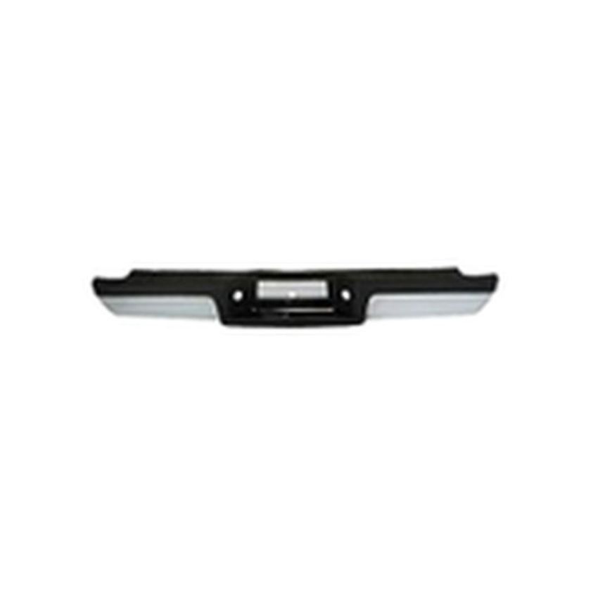 REAR BUMPER FACE BAR STYLESIDE; CHROME; STEP ASSY; W/BLACK PAD FORD RANGER 1993-2011