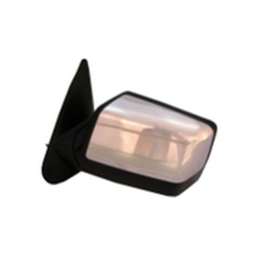 LH DOOR MIRROR PWR NON-HTD TEXT BLK/CHR FLDG RANGER 06-10