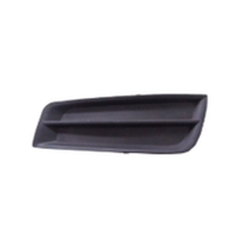 RH FRONT BUMPER INSERT ECO/LH/LHZ W/O RS PKG FOG LMP HOLE COVER BLK CRUZE 11-14