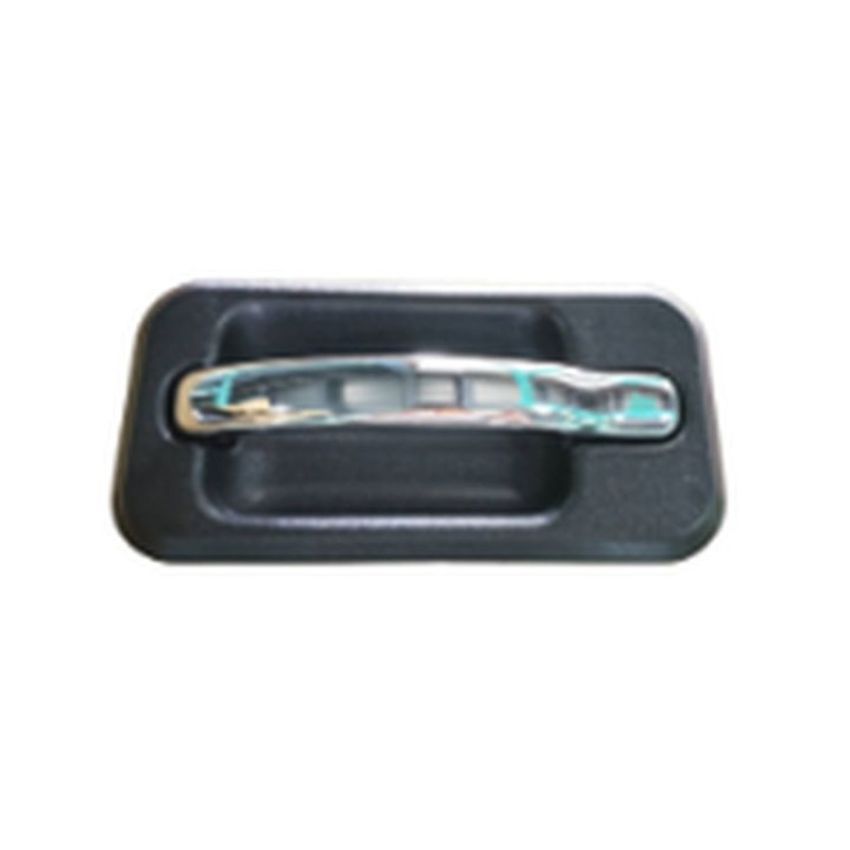 LH REAR DOOR HANDLE OUTER W/CHROME TRIM PACKAGE HUMMER H2 03-09