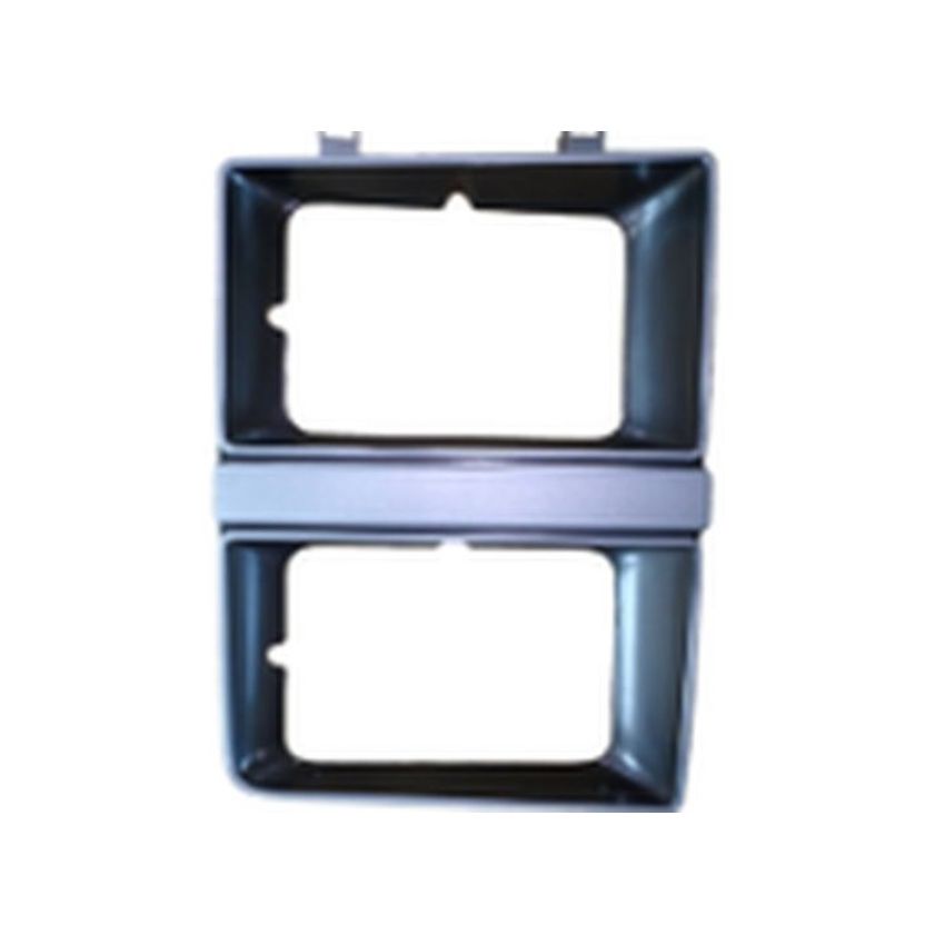 RH HEADLAMP DOOR GREY/SIL W/DUAL RECT HEADLAMP P/U/JIMMY/SUBURBAN 83-84