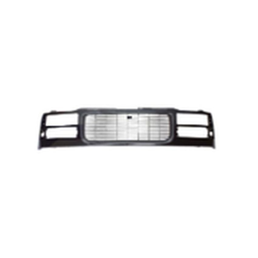 GRILLE GLOSS BLK W/ COMP TYPE HEADLAMP W/O CHROME OPNG C/K P/U/YUKON/SUBURBAN 94-02